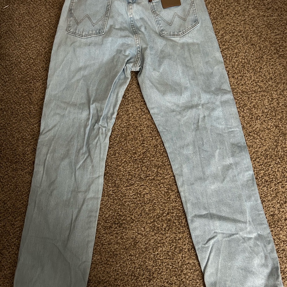 Wrangler Light Blue Denim Pants
